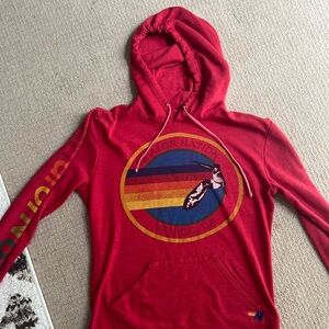 Aviator Nation - red hoodie size S